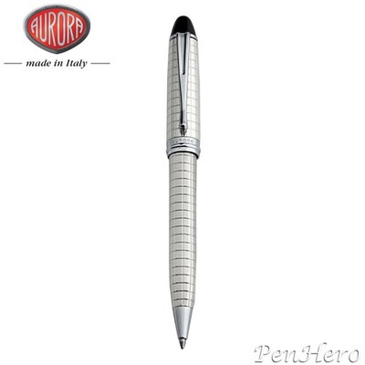 Aurora Ipsilon Quadra Sterling Silver Ballpoint Pen