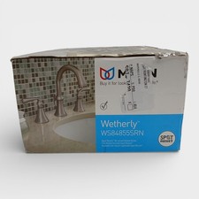 Moen WS84855SRN Weatherly Widespread Bathroom Faucet