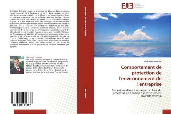 Comportement De Protection De L'environnement De L'entreprise Christoph Drechsle-image
