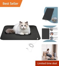 Grounding Mat with 15ft Cord - Enhance Sleep  Reduce Stress 15.7 x 19.6 In 