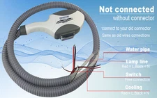 Replacement Skin rejuvenation Pen SHR hair removal Handle IPL handpiece