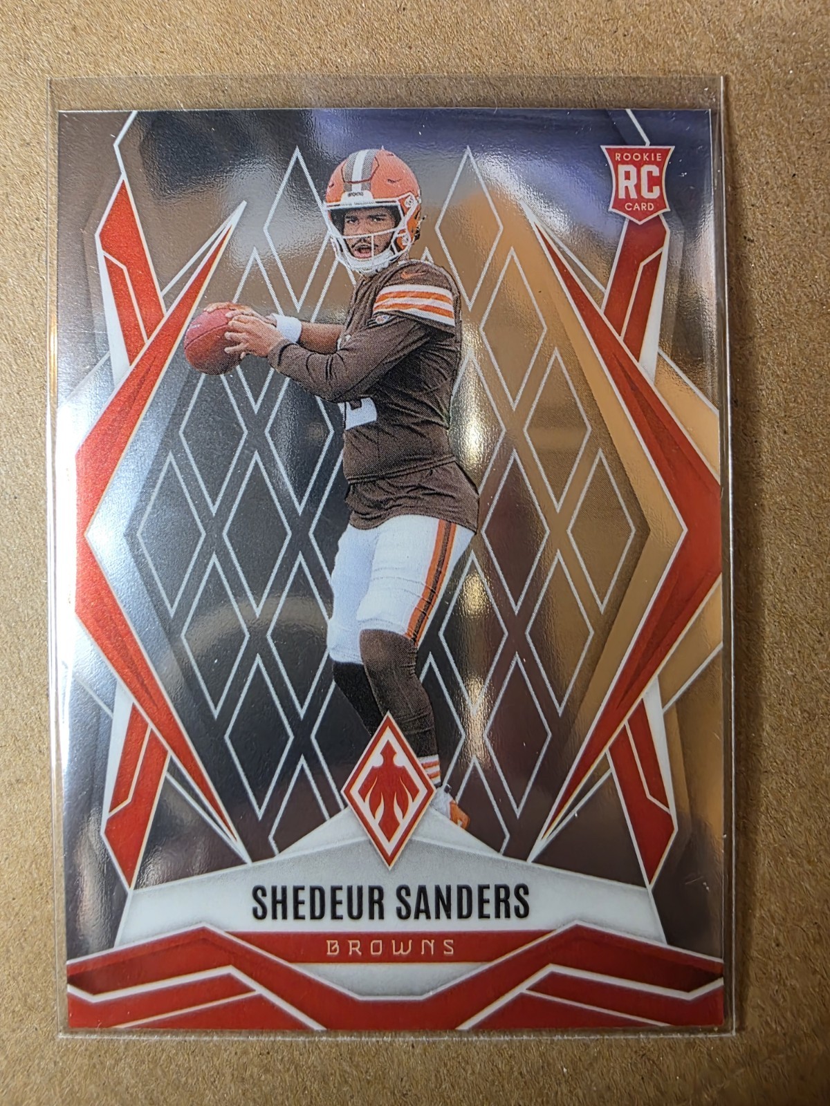 2025 Panini Phoenix #154 Shedeur Sanders Base Browns