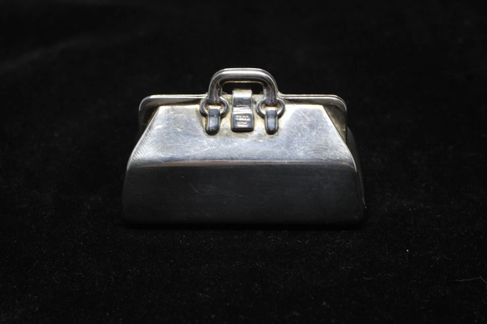 Bolso de Medicina Tiffany and Co Vintage Plata 925 Bolso de Médicos Estuche de Pastilleras Foto 3 de 4