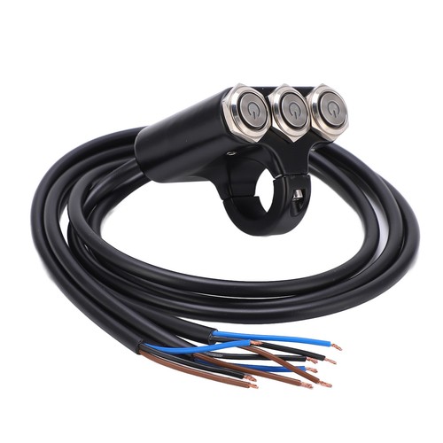 Headlight Switch Overload Protection Motorcycle Handle Switch Waterproof For - Picture 11 of 24