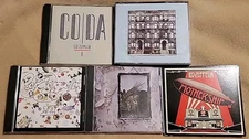 LED ZEPPELIN CD LOT Of 5: Physical Graffiti, Mothership, III, IV, & Coda