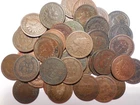 50 pcs. FULL ROLL 1893 INDIAN HEAD CENT