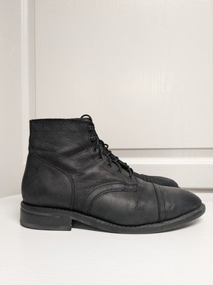 Thursday Captain Boots Matte Black Men's US 14 Wide Lightly Worn 14W