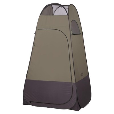 Pop Up Shower Tent 6.9 FT Privacy Shelter Green UPF 50+ Camping Portable Floor
