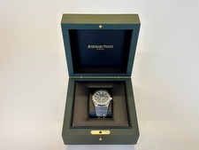 Audemars Piguet Royal Oak Edelstahl blau - 15...