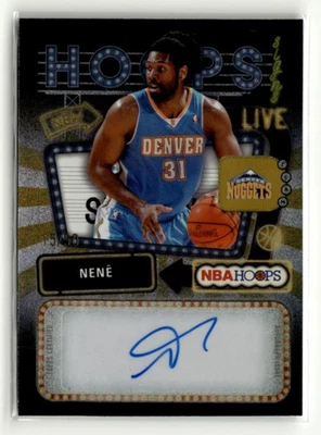 Nene 2025-26 Topps Hoops Auto Gold Pixel Burst 15/50 Hoops Signs [cys120 - Image 1 of 2