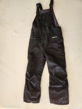 Arctix a6 5K Snowboarding Bibs Youth Small Black Skiing Snow Winter Salopettes