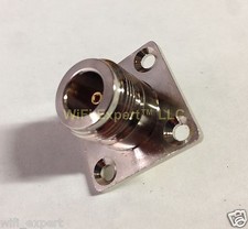 N Female Flange Solder semi-rigid RG405 0.086 RF Cable Connector USA