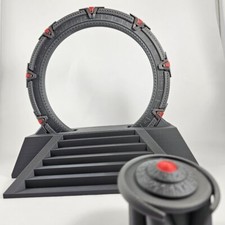 Stargate SG1 działający replika modelu, brama obrotowa Droga Mleczna, pomysł na prezent...