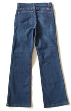 Wrangler Jeans Boys size 14 Regular Adjustable Waist Bootcut Western Cowboy