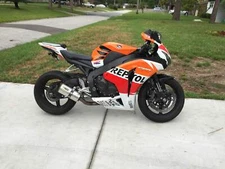 Fairing Orange White Injection ABS Plastic Fit for Honda 2008-2011 CBR1000RR bAH