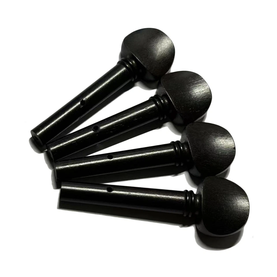 Violin Ebony Pegs Peg fit 1/4 Size String w/ Parisan Eye Pegs Hole Drilled - Image 3 of 4