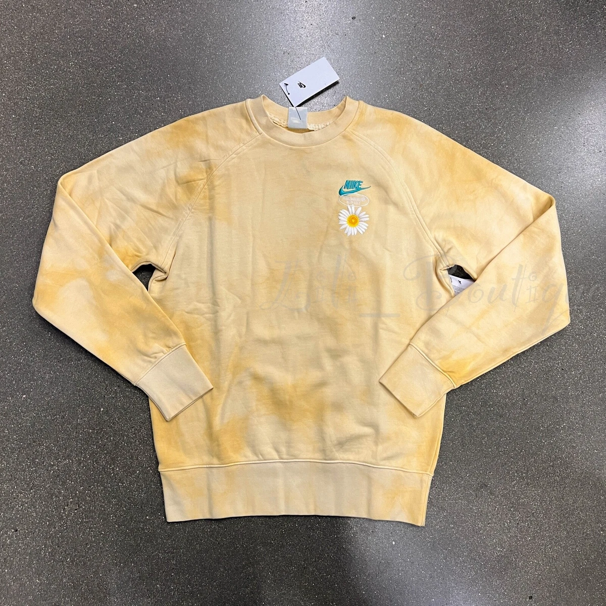Nike crew neck yellow new arrivals