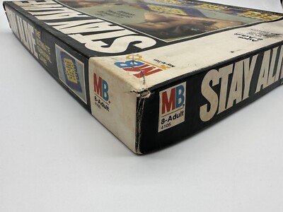 Stay Alive 1978 Vintage Board Game 100% Complete and All Original