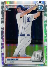 2020 Bowman Chrome DP Gage Workman 1st Rookie Refractor BD-33 Chicago Cubs