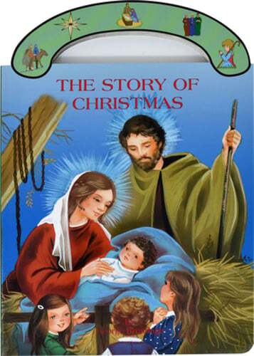 The Story of Christmas St Joseph Carry-Me-Along Board Book by George Brundage