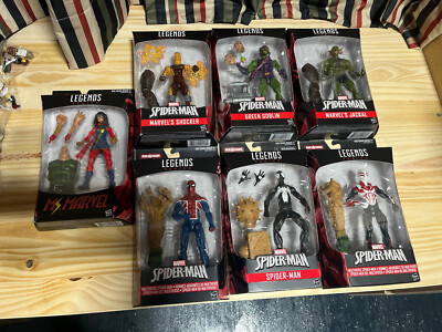 Marvel legends Sandman BAF complete wave | eBay