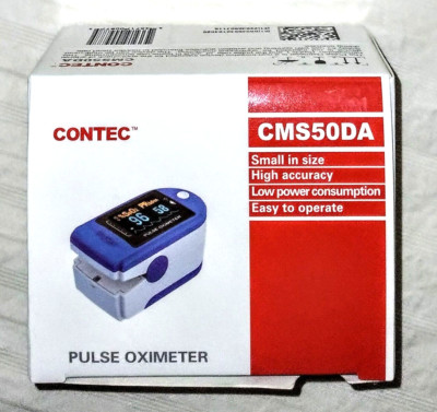 CONTEC CMS50DA Portable Finger Pulse Oximeter Blood Oxygen Saturator