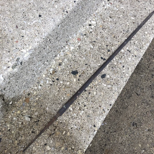 U.S. civil war model 1860 officers sword BLADE clauberg  m1860 union sword blade