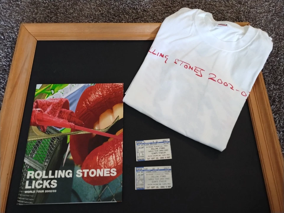 2002 The Rolling Stones Hot Licks TOUR Tickets only Giants Stadium - Image 2 of 2