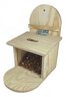 Elmato 10970 EichhöRnchen Nussautomat Classic Futterstation, 16X21X25Cm