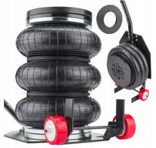 3,5t Pneumatischer Wagenheber Air Jack 3 Ringe Pneumatic Druck Luft LKW PKW SUV