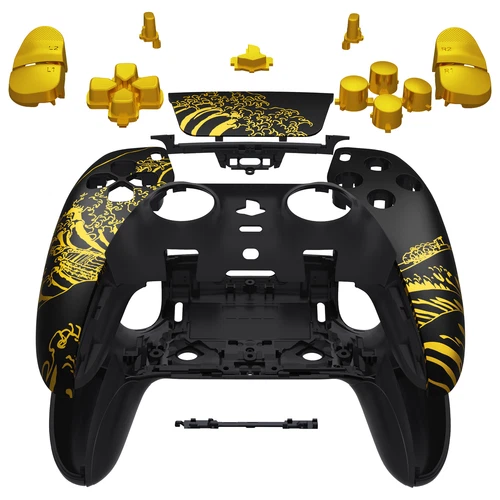 eXtremeRate For ps5 Edge Controller Full Set Shell with Buttons Touchpad Cover