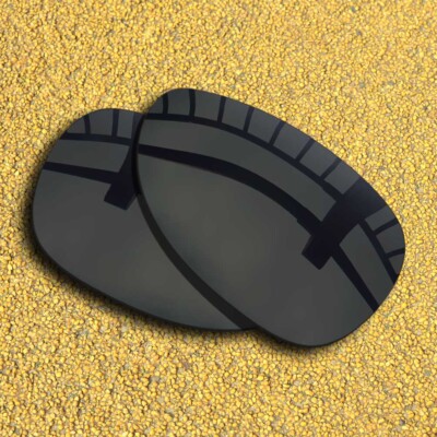 Polarized Lenses Replacement for-Smith Toaster Sunglasses-Solid Black