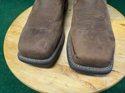 Justin Women's SE4360 Rush 8" Brown Composite Toe Waterproof Work Boots Sz10 B - Picture 5 of 7