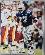 Jim Jeffcoat Signed 8x10 Photo Dallas Cowboys #77 Autographed Picture NFL