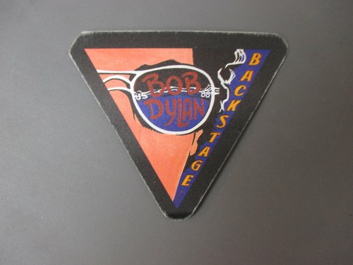 Bob Dylan backstage pass cloth sticker U.S. 88 Backstage Triangle ! - 第 1/1 張圖片