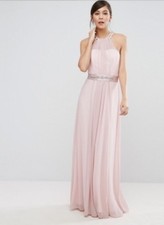 Stunning *Coast* (size Uk 14 ) Juliette Maxi Dress , Blush , New