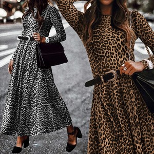 leopard print maxi dress uk