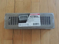 Hart and Cooley floor and ceiling registers. one 2 x 10 and two 8 x 8 Registers