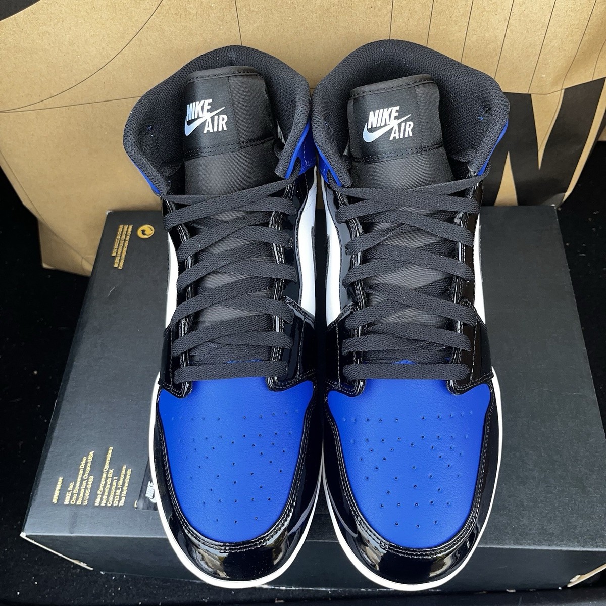 Nike Air Jordan 1 Mid TD Game Royal Football Cleats NBY  display picture 1