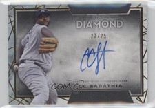 2022 Topps Diamond Icons 22/25 CC Sabathia #DIA-CC Auto HOF 0ve9