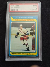 1979 Topps Hockey #163 ULF NILSSON   PSA 9  