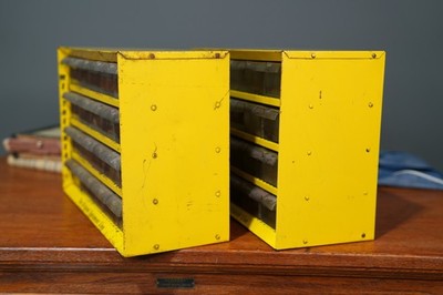 Vintage Weatherhead Parts Storage Organizer Cabinet Drawers Auto