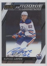 2023-24 O-Pee-Chee Platinum Rookie Auto Raphael Lavoie #R-RL Auto 13og