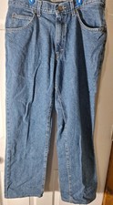 Riders Jeans Mens 34x30 Straight Leg Classic Fit Zip Fly Made in USA Vintage 90s