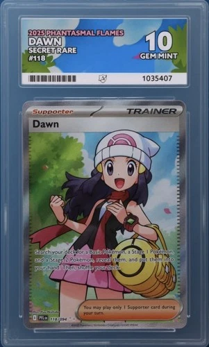 Dawn 118/094 Me02: Phantasmal Flames Holo Ace 10
