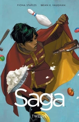 Saga Volume 12 by Brian K Vaughan (paperback)