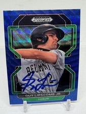 2022 Panini Prizm Draft Picks - Guy Lipscomb Jr. #PDP151 Blue Prizm (RC) SIGNED