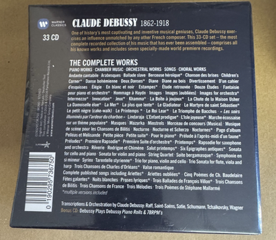 Claude Debussy: the Complete Works by Various Artists (CD, 2018