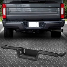 Rear Bumper Step Center Pad Cover w/o Sensor Holes For 17-22 Ford F250 F350 SD