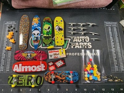 Huge Tech Deck Lot - Fingerboards, X-Connect Modular Skatepark Ramps & Parts